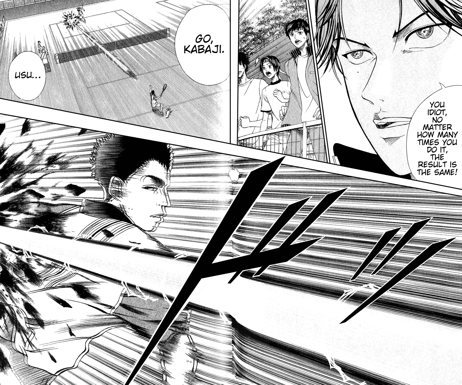 Prince of Tennis Chapter 138 page 4 - Chapter 138: Hadoukyuu vs Hadoukyuu