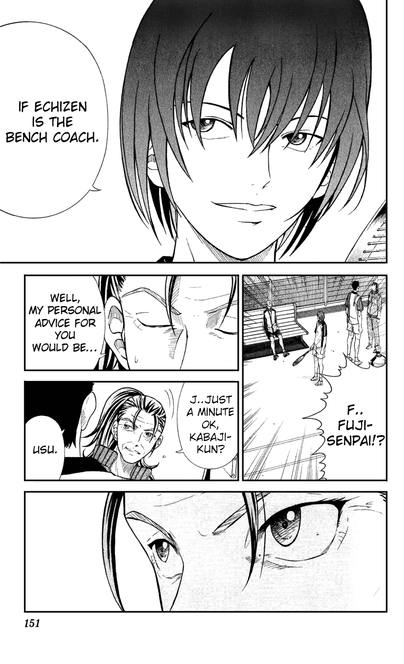 Prince of Tennis Chapter 139 page 10 - Chapter 139: Fuji Syuusuke