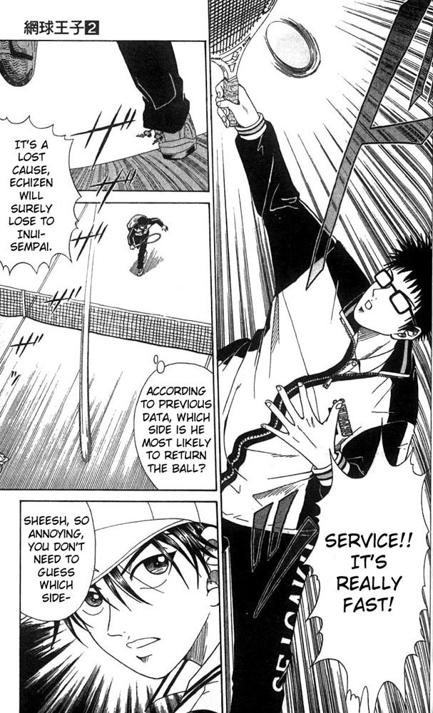 Prince of Tennis Chapter 14 page 9 - Chapter 14: There's Still More To See