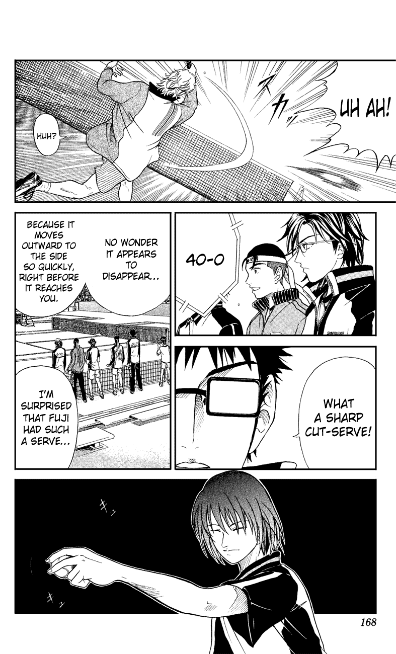 Prince of Tennis Chapter 140 page 10 - Chapter 140: Jirou Awakening