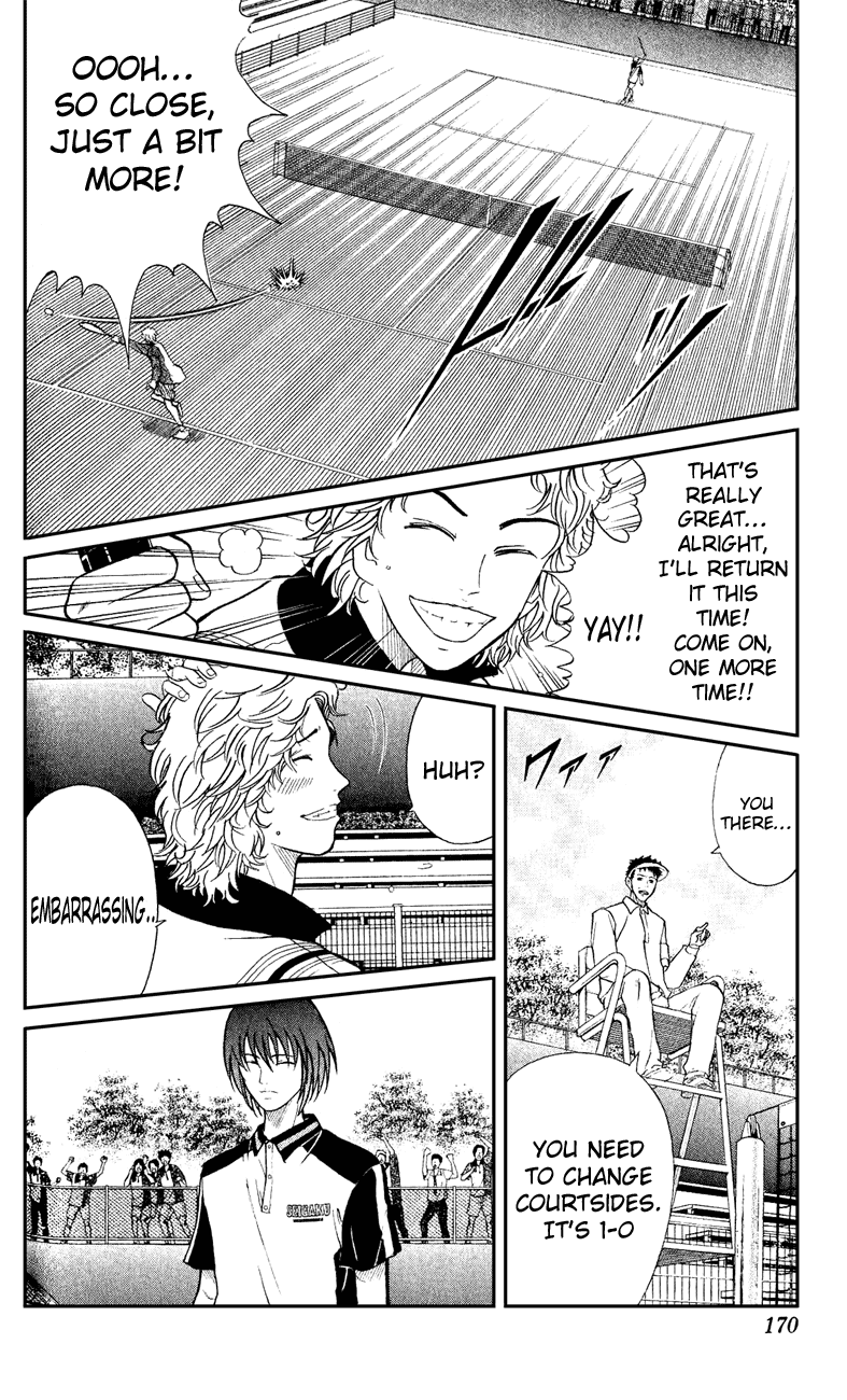 Prince of Tennis Chapter 140 page 12 - Chapter 140: Jirou Awakening