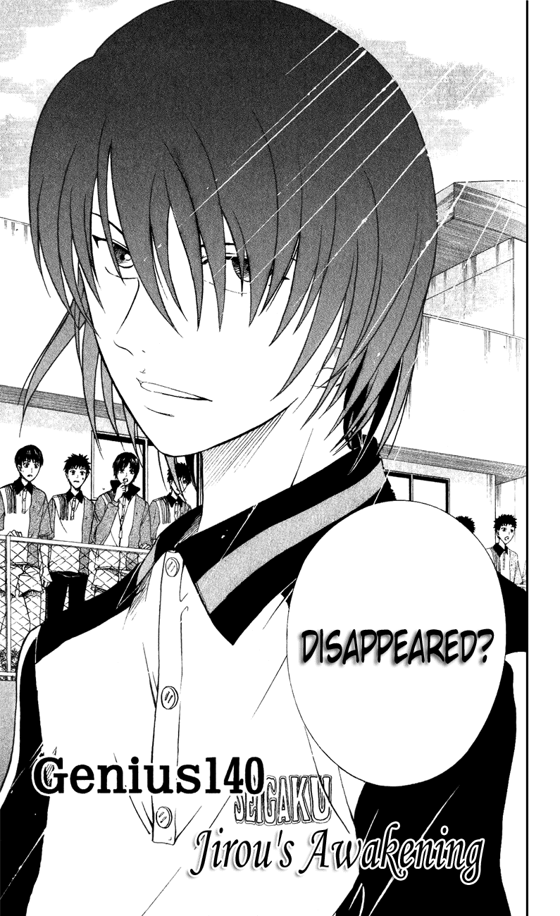 Prince of Tennis Chapter 140 page 3 - Chapter 140: Jirou Awakening