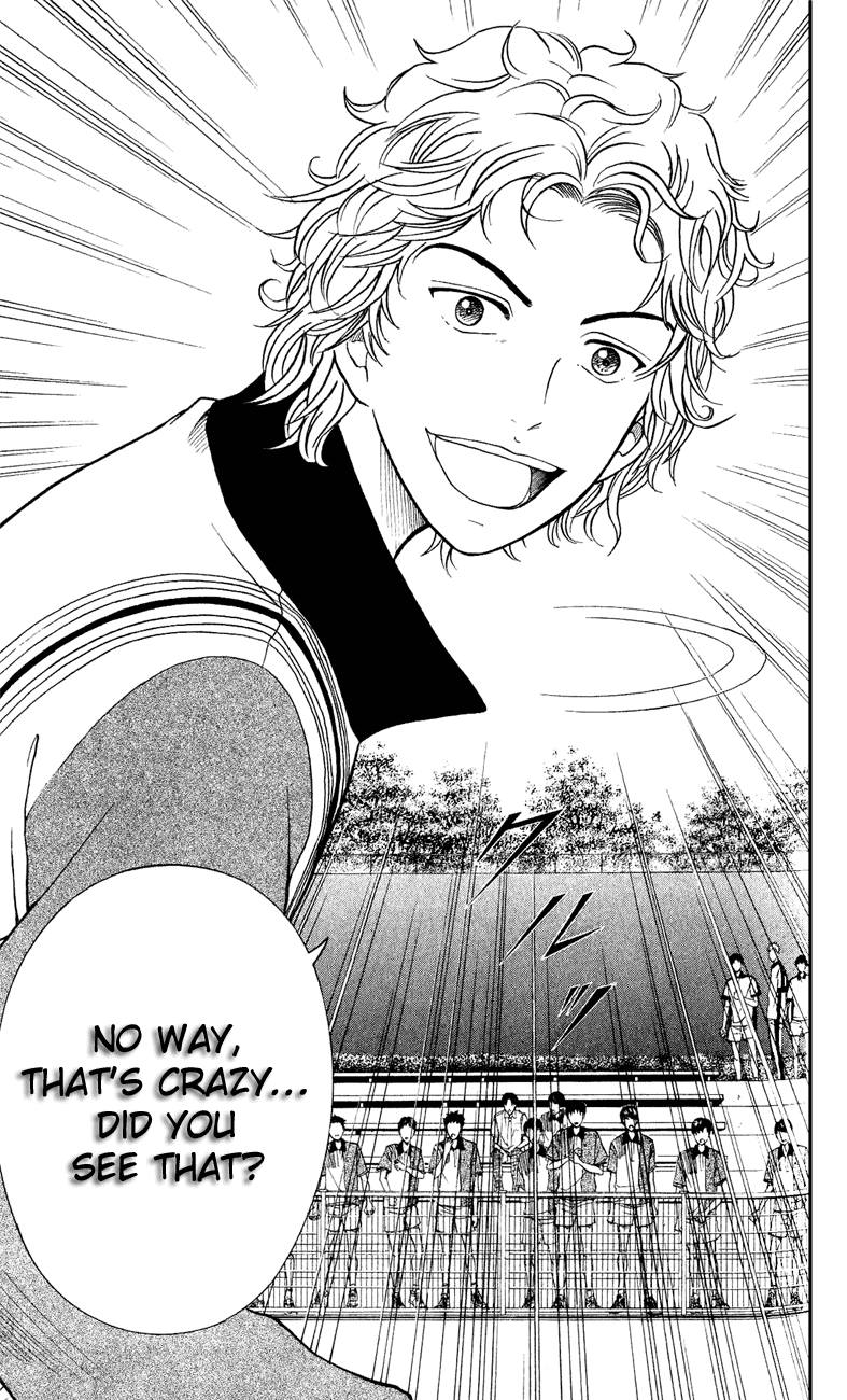Prince of Tennis Chapter 140 page 5 - Chapter 140: Jirou Awakening
