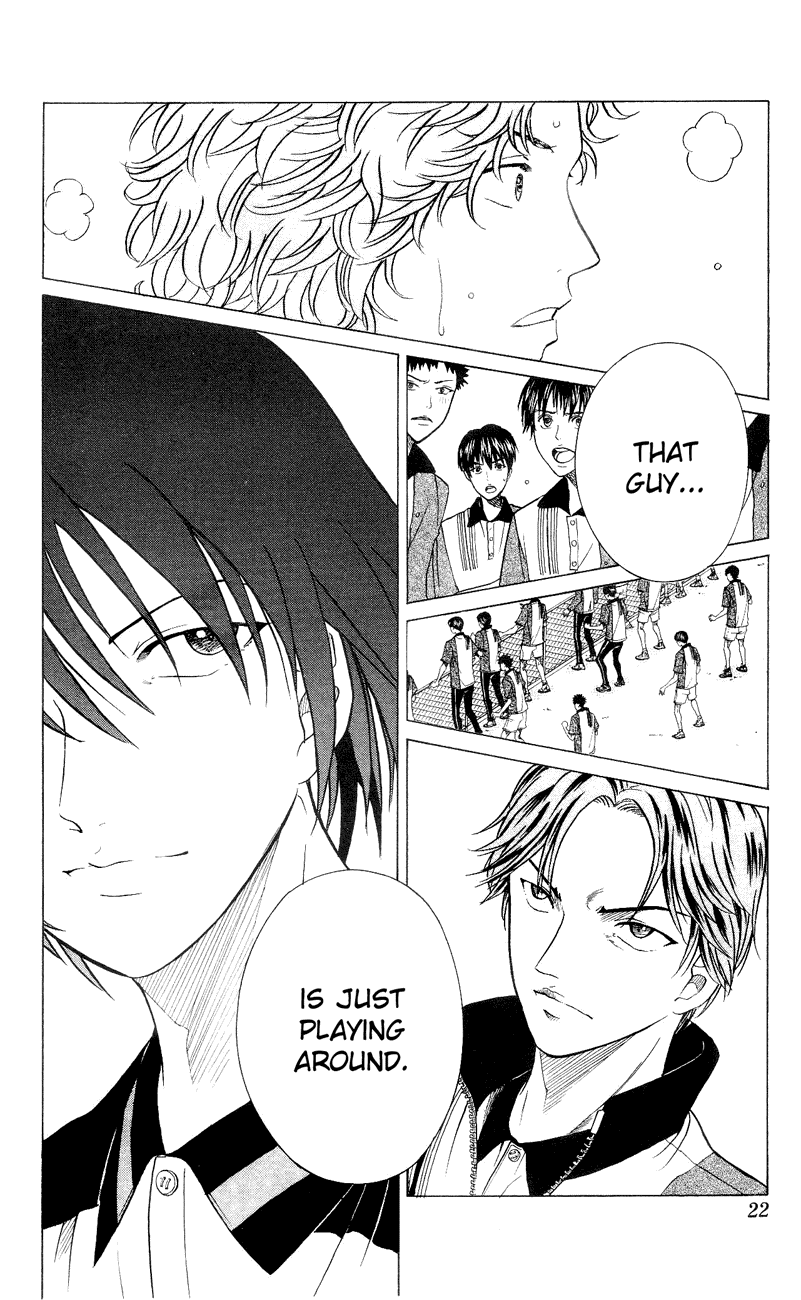 Prince of Tennis Chapter 141 page 18 - Chapter 141: Akugatawa Jirou