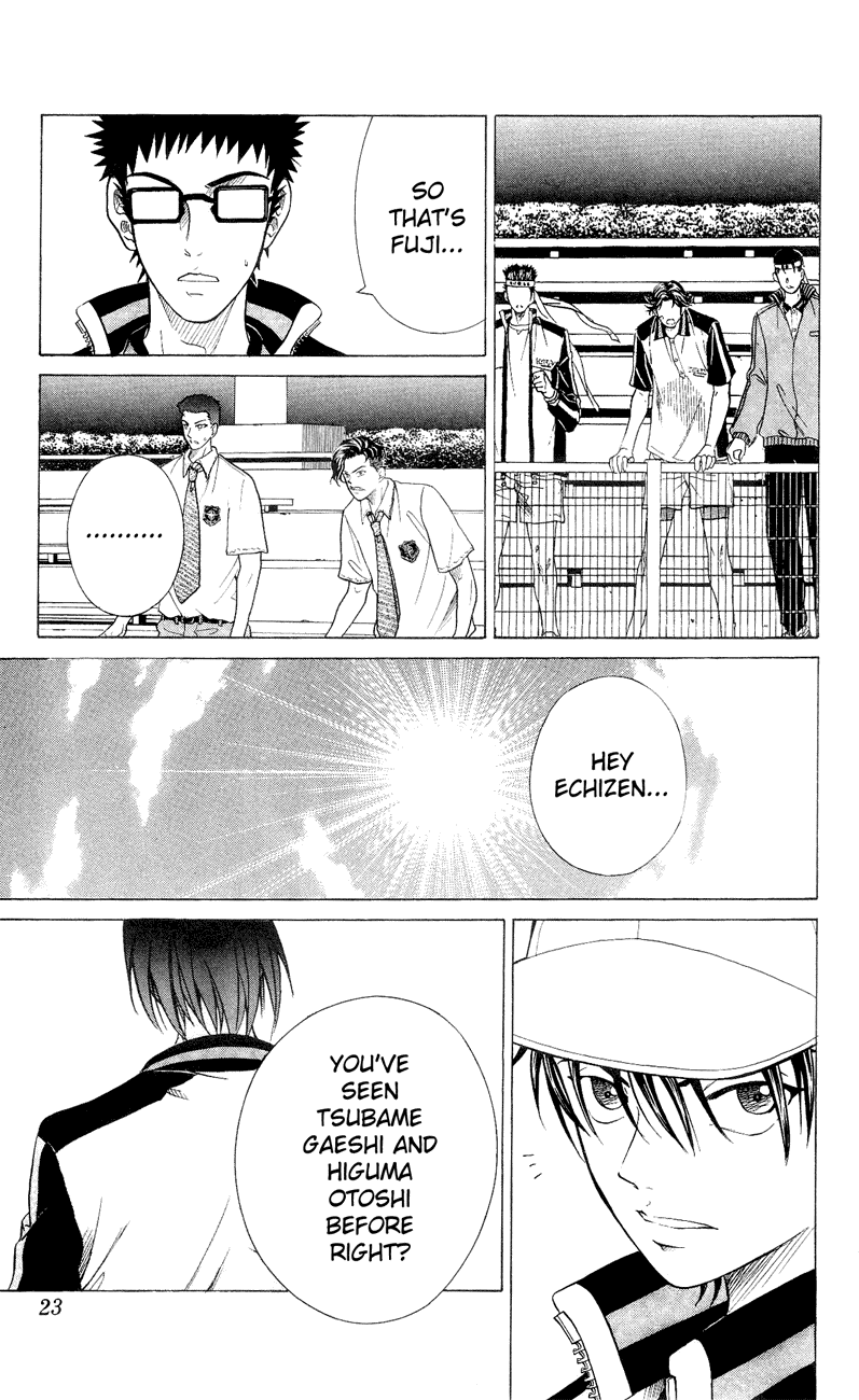 Prince of Tennis Chapter 141 page 19 - Chapter 141: Akugatawa Jirou
