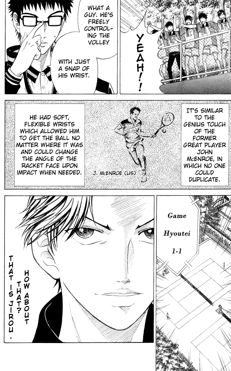 Prince of Tennis Chapter 141 page 6 - Chapter 141: Akugatawa Jirou