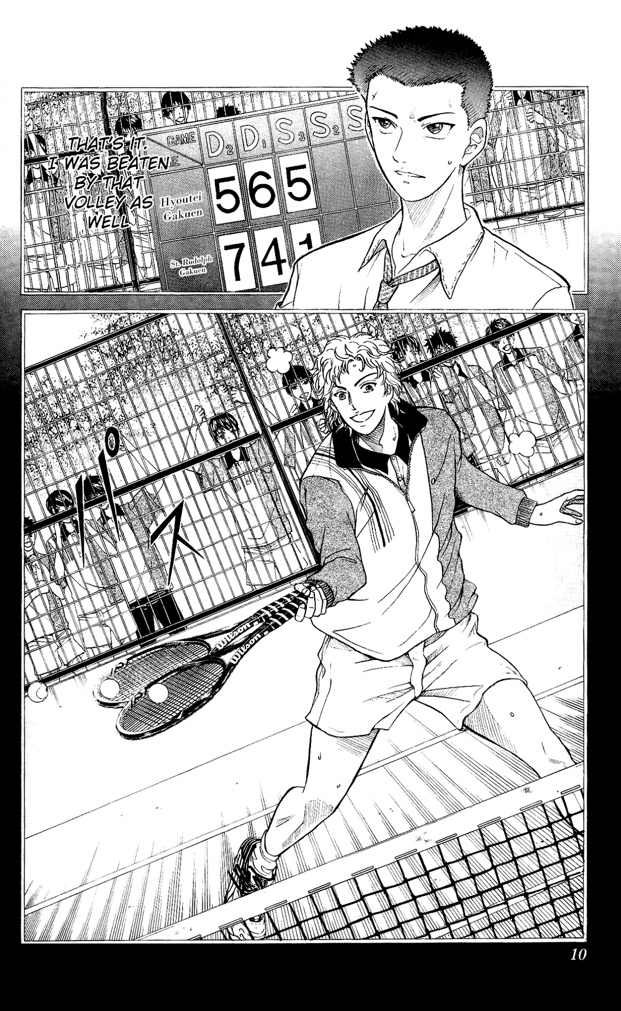 Prince of Tennis Chapter 141 page 8 - Chapter 141: Akugatawa Jirou
