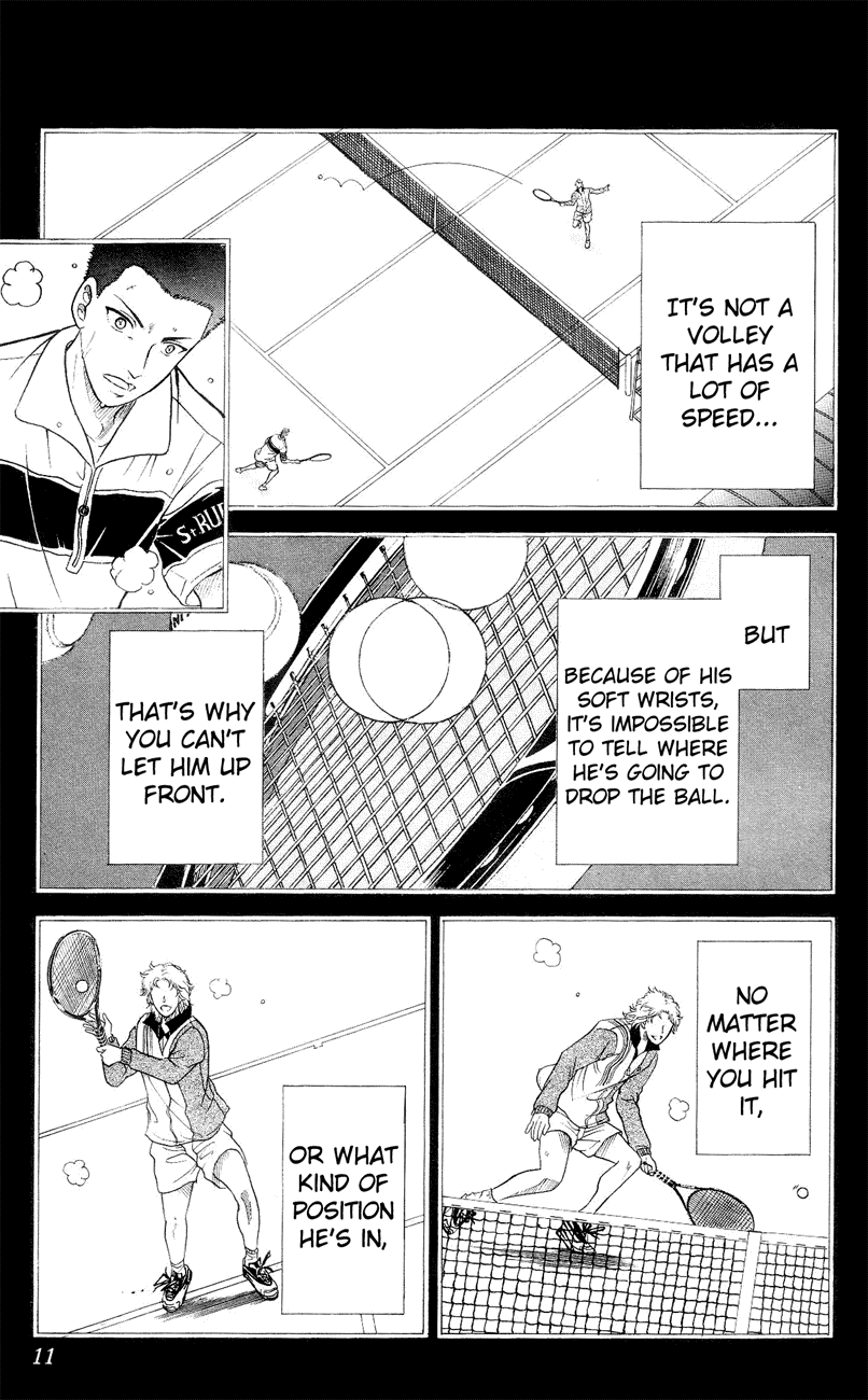 Prince of Tennis Chapter 141 page 9 - Chapter 141: Akugatawa Jirou