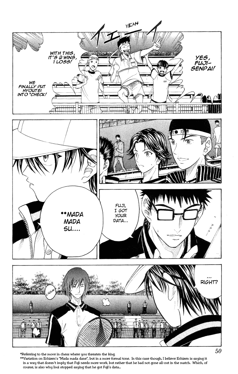 Prince of Tennis Chapter 143 page 6 - Chapter 143: Those Who Begin To Move