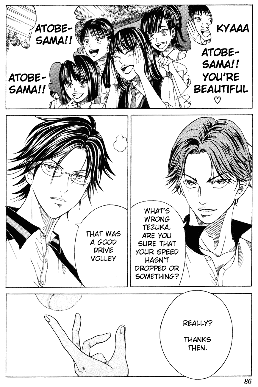 Prince of Tennis Chapter 145 page 2 - Chapter 145: The Insight Which Sees Through Weakness