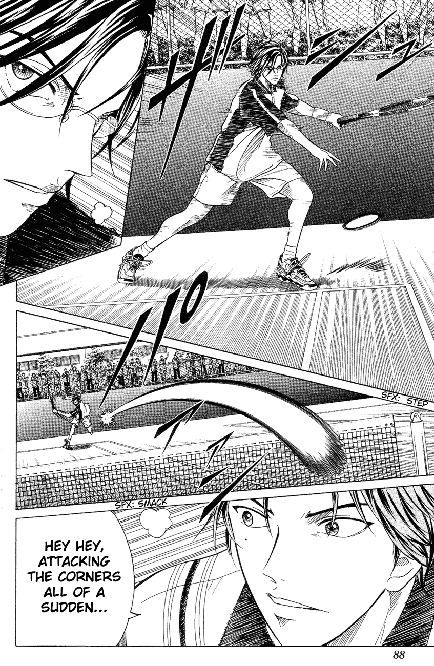 Prince of Tennis Chapter 145 page 4 - Chapter 145: The Insight Which Sees Through Weakness