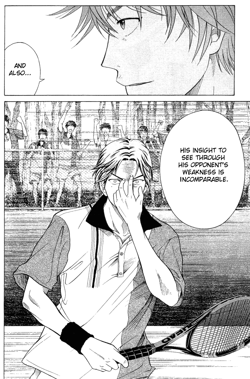 Prince of Tennis Chapter 145 page 8 - Chapter 145: The Insight Which Sees Through Weakness