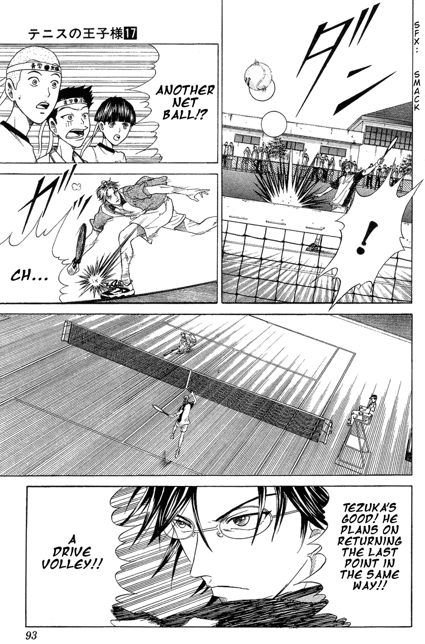 Prince of Tennis Chapter 145 page 9 - Chapter 145: The Insight Which Sees Through Weakness