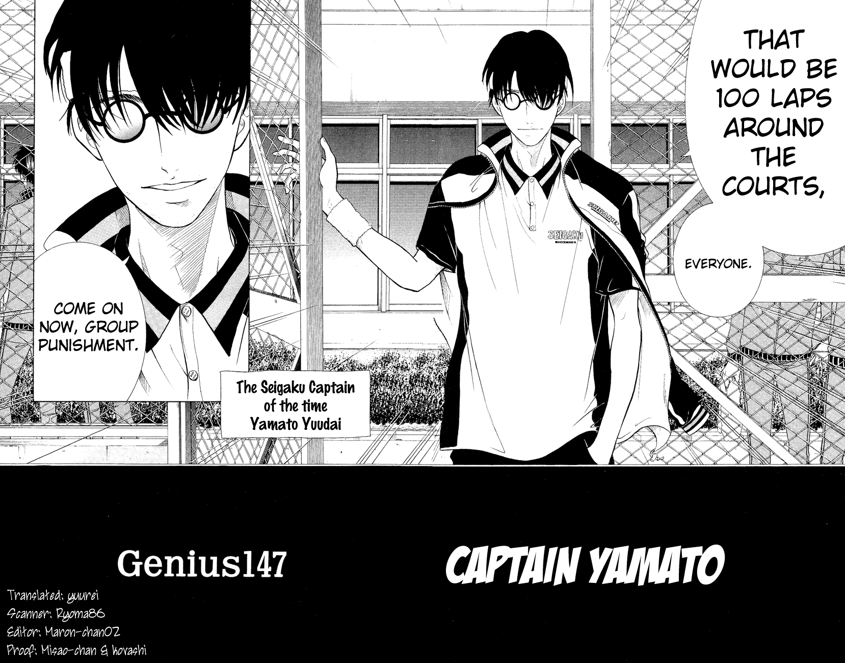 Prince of Tennis Chapter 147 page 2 - Chapter 147: Captain Yamato