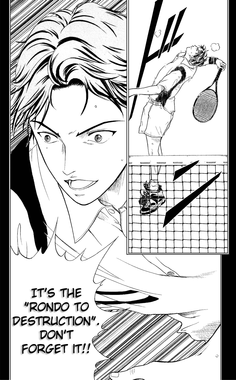 Prince of Tennis Chapter 148 page 10 - Chapter 148: Rondo to Destruction