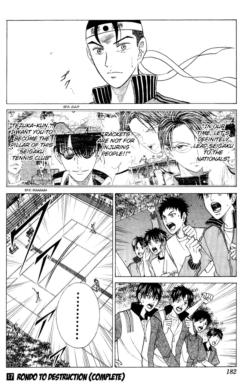 Prince of Tennis Chapter 149 page 18 - Chapter 149: Battle of Endurance