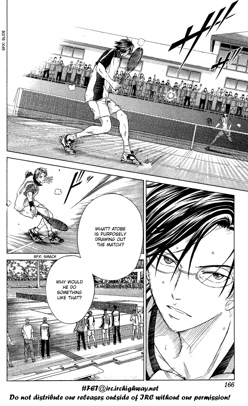 Prince of Tennis Chapter 149 page 2 - Chapter 149: Battle of Endurance