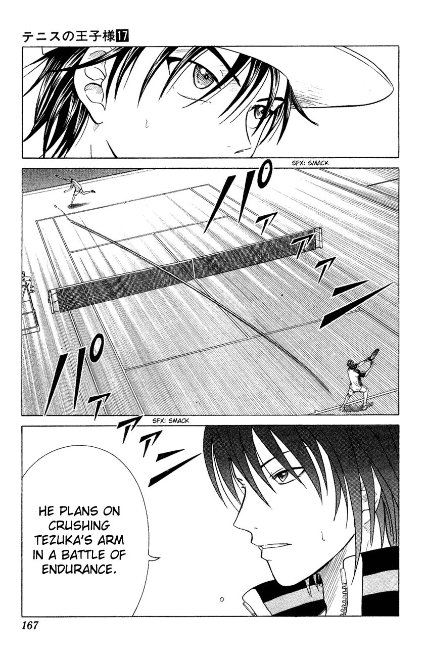 Prince of Tennis Chapter 149 page 3 - Chapter 149: Battle of Endurance