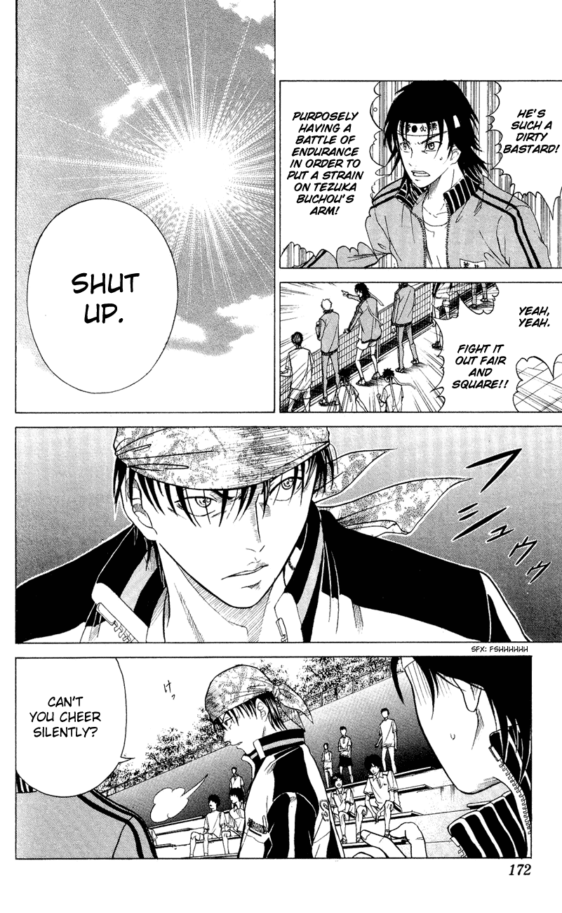 Prince of Tennis Chapter 149 page 8 - Chapter 149: Battle of Endurance