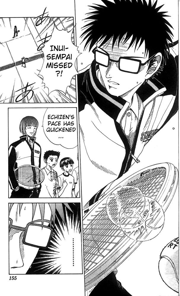 Prince of Tennis Chapter 15 page 11 - Chapter 15: The Weight Of Half A Step