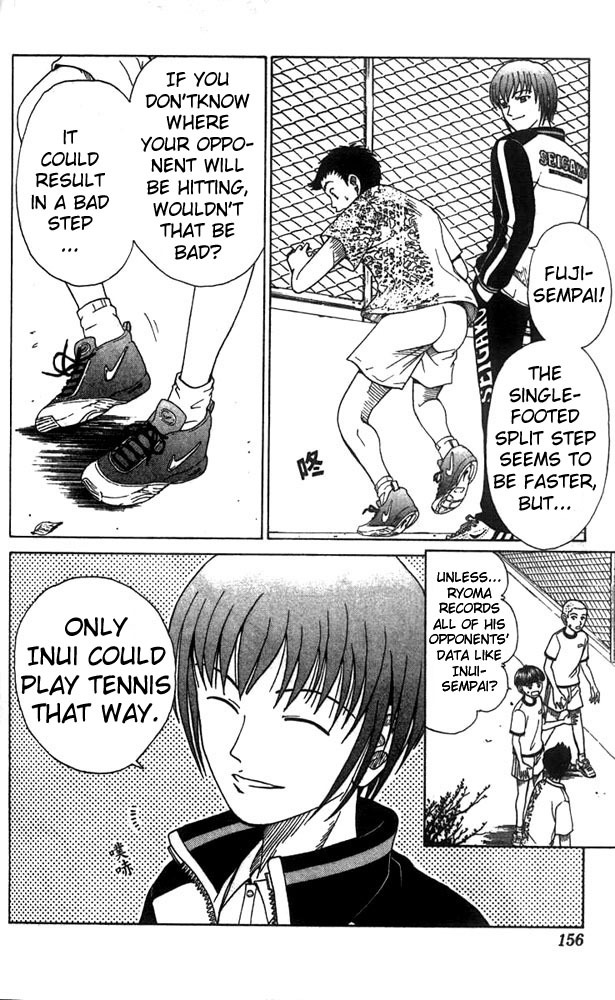 Prince of Tennis Chapter 15 page 12 - Chapter 15: The Weight Of Half A Step