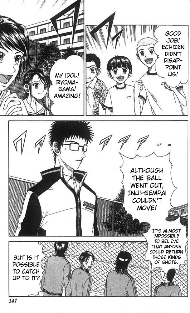 Prince of Tennis Chapter 15 page 3 - Chapter 15: The Weight Of Half A Step