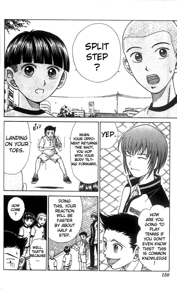 Prince of Tennis Chapter 15 page 6 - Chapter 15: The Weight Of Half A Step