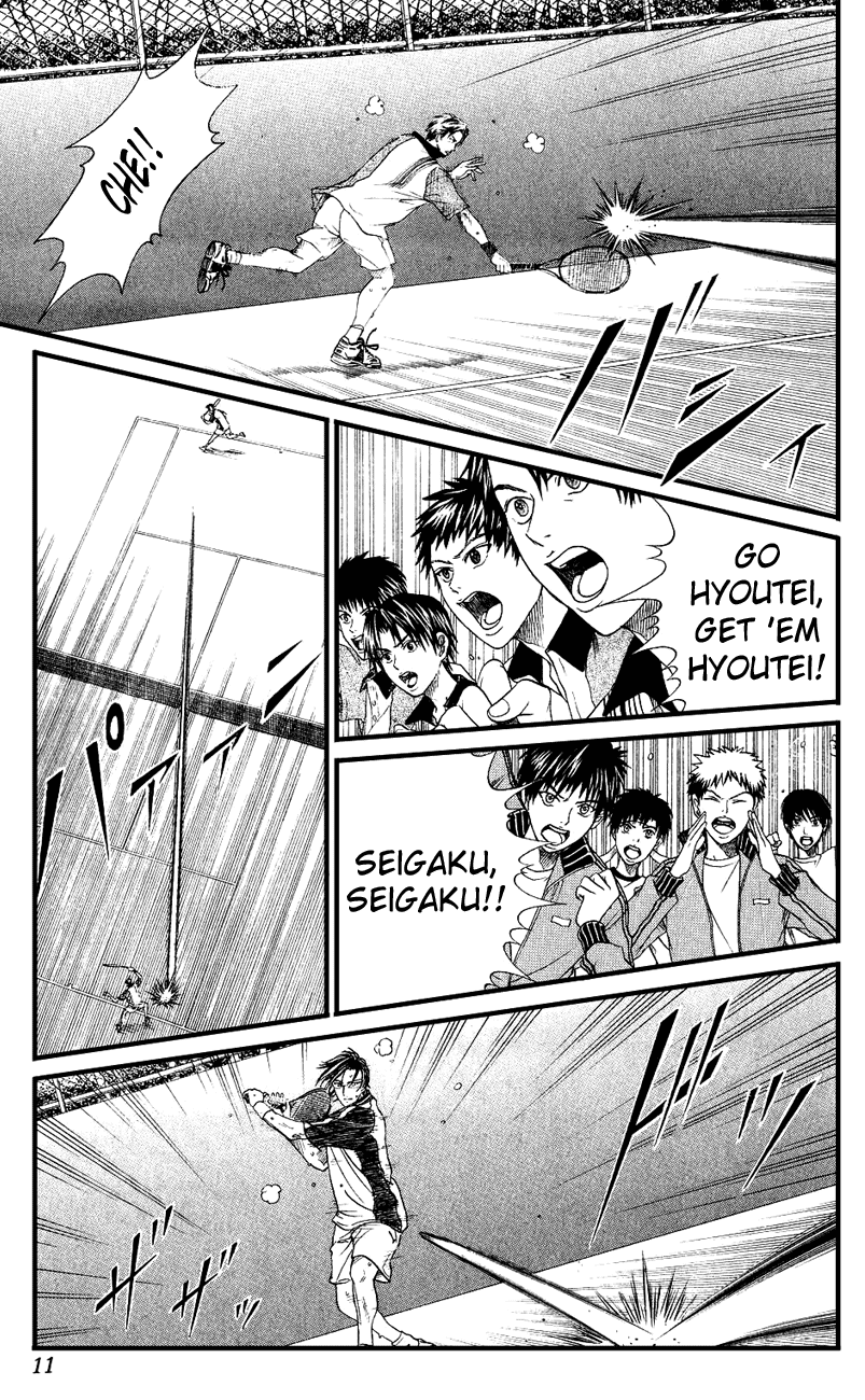 Prince of Tennis Chapter 150 page 10 - Chapter 150: Partially Grasped Victory