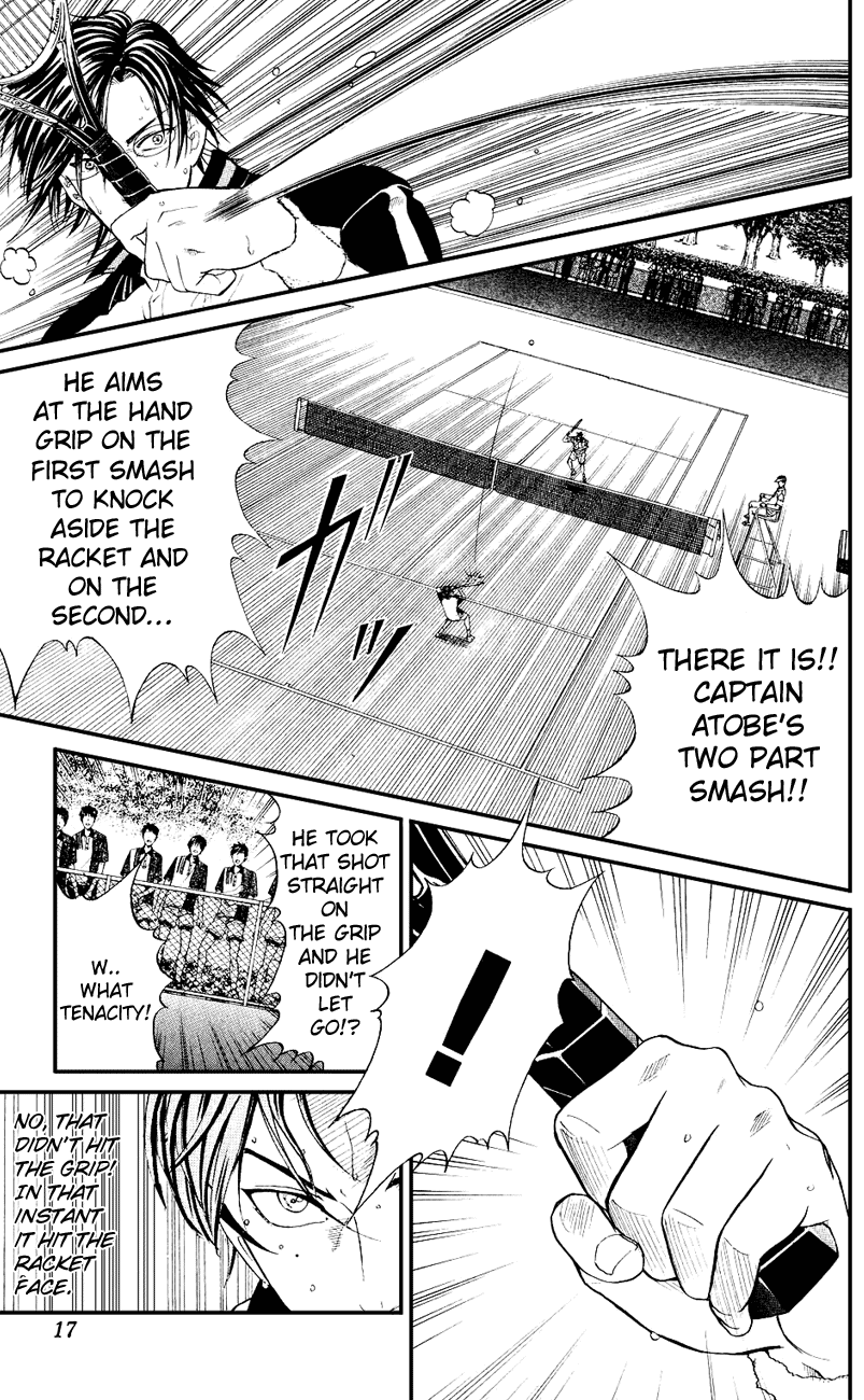 Prince of Tennis Chapter 150 page 16 - Chapter 150: Partially Grasped Victory