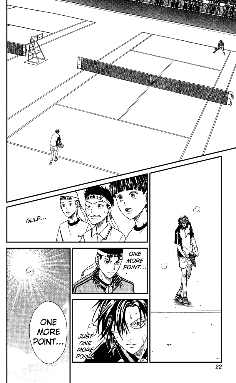 Prince of Tennis Chapter 150 page 21 - Chapter 150: Partially Grasped Victory