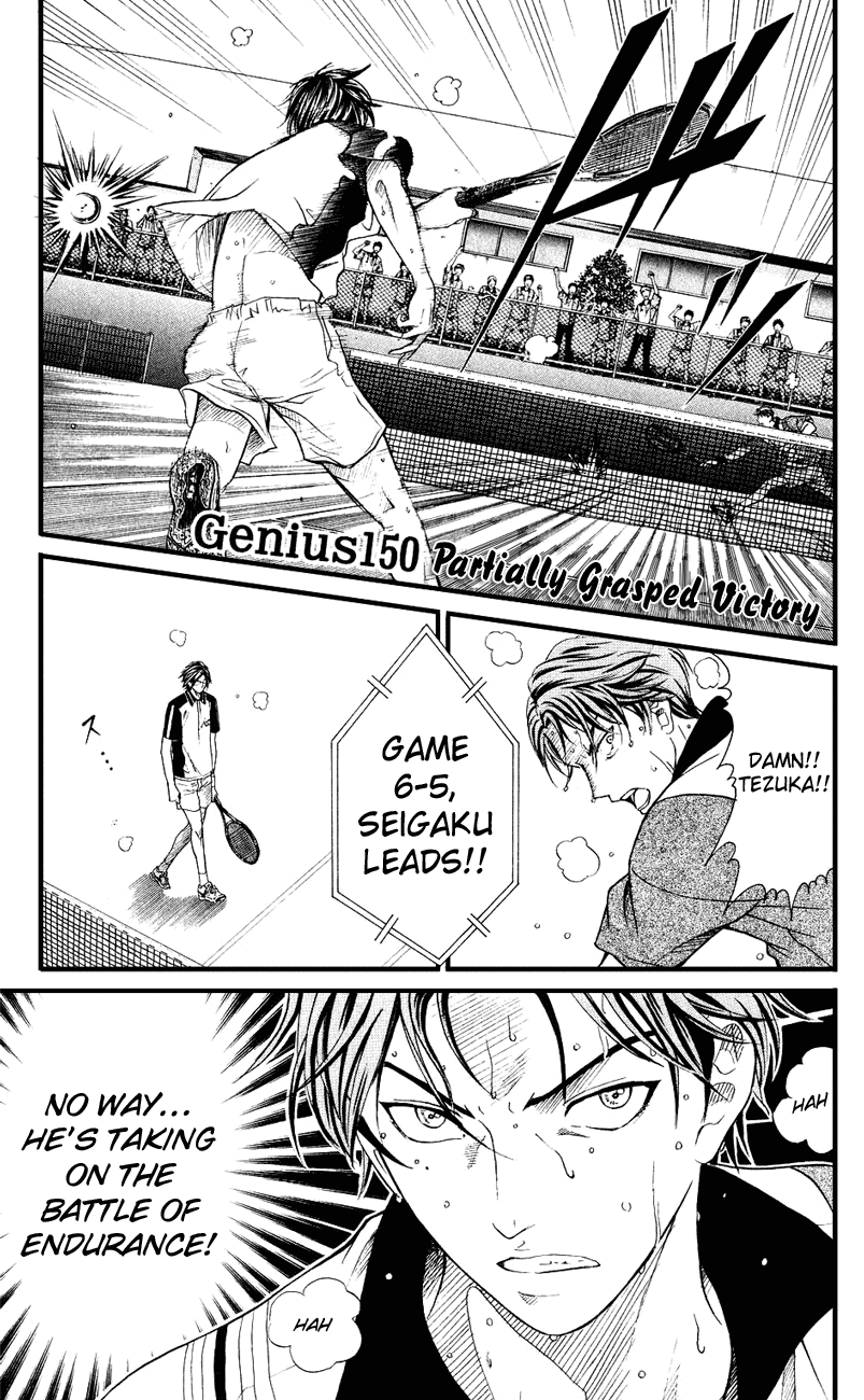 Prince of Tennis Chapter 150 page 6 - Chapter 150: Partially Grasped Victory