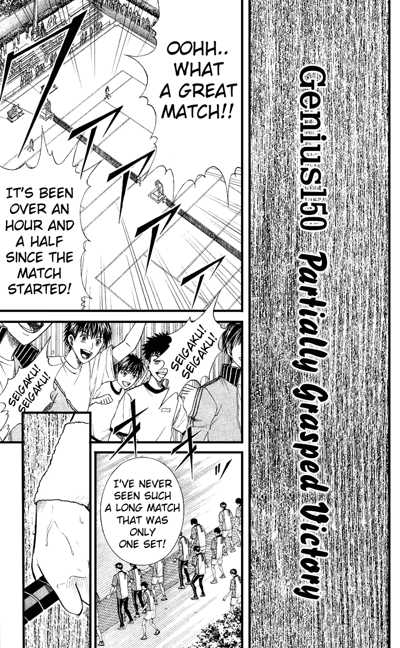 Prince of Tennis Chapter 150 page 8 - Chapter 150: Partially Grasped Victory