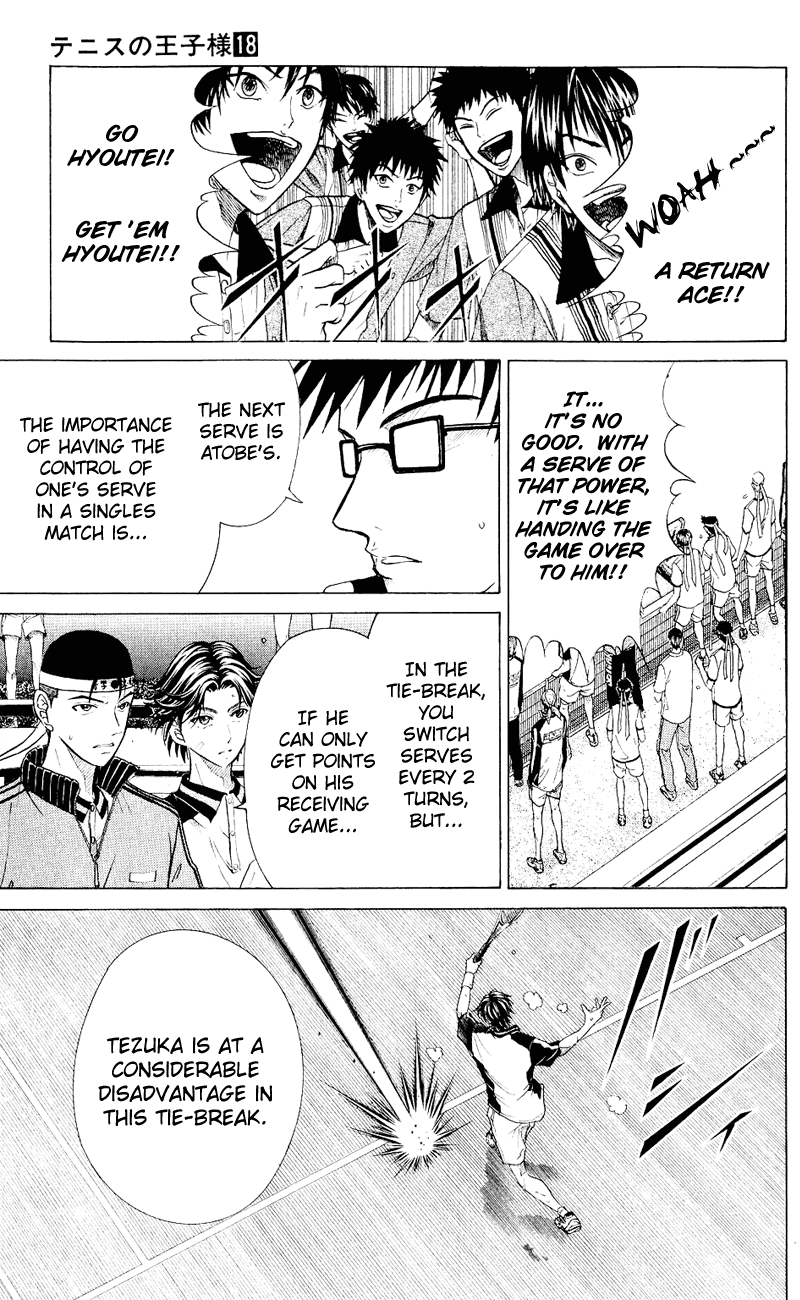 Prince of Tennis Chapter 152 page 11 - Chapter 152: The Man Who Could Not Be Read