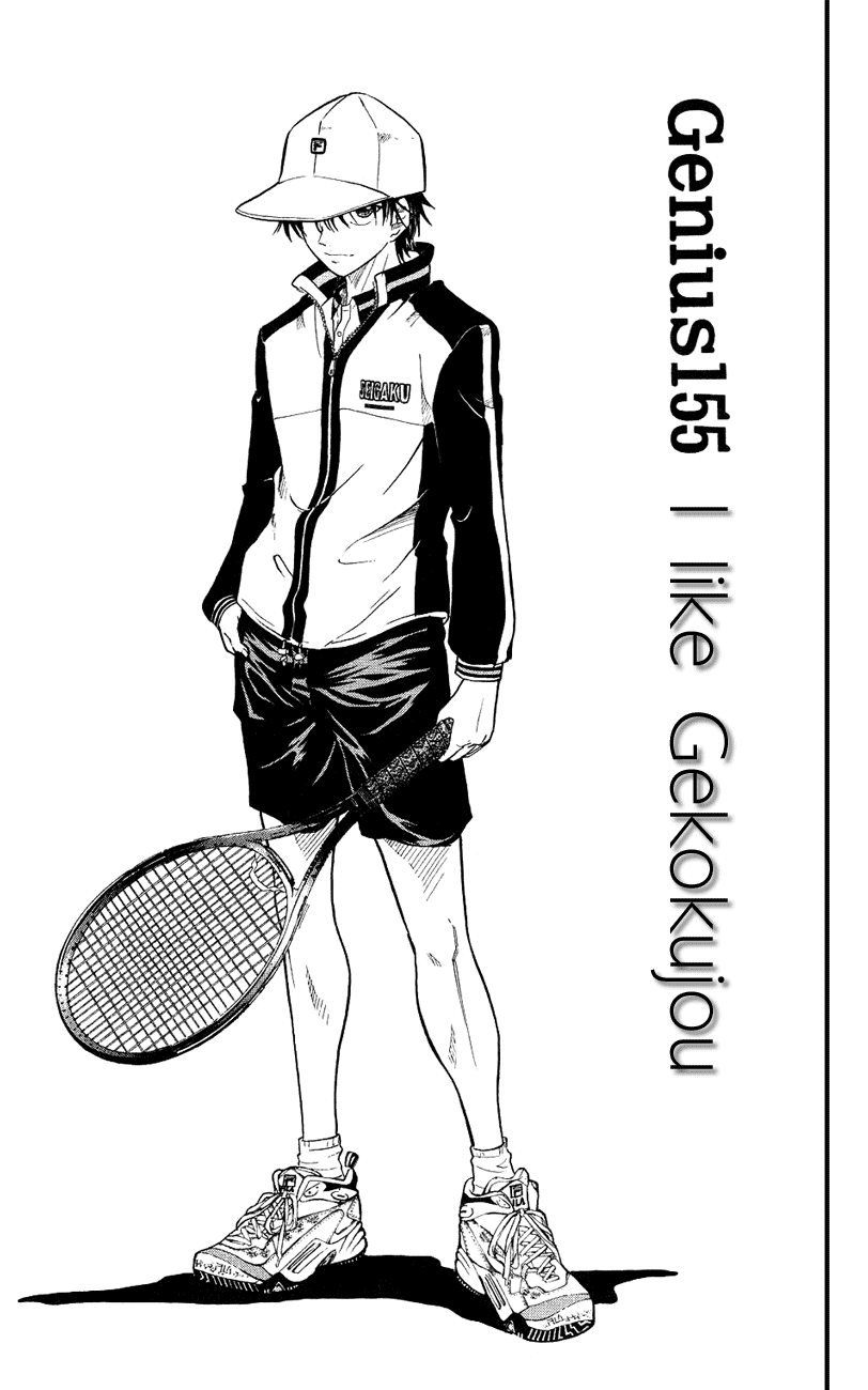 Prince of Tennis Chapter 155 page 1 - Chapter 155: I Like Gekokujou