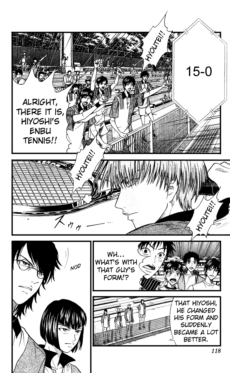 Prince of Tennis Chapter 155 page 11 - Chapter 155: I Like Gekokujou