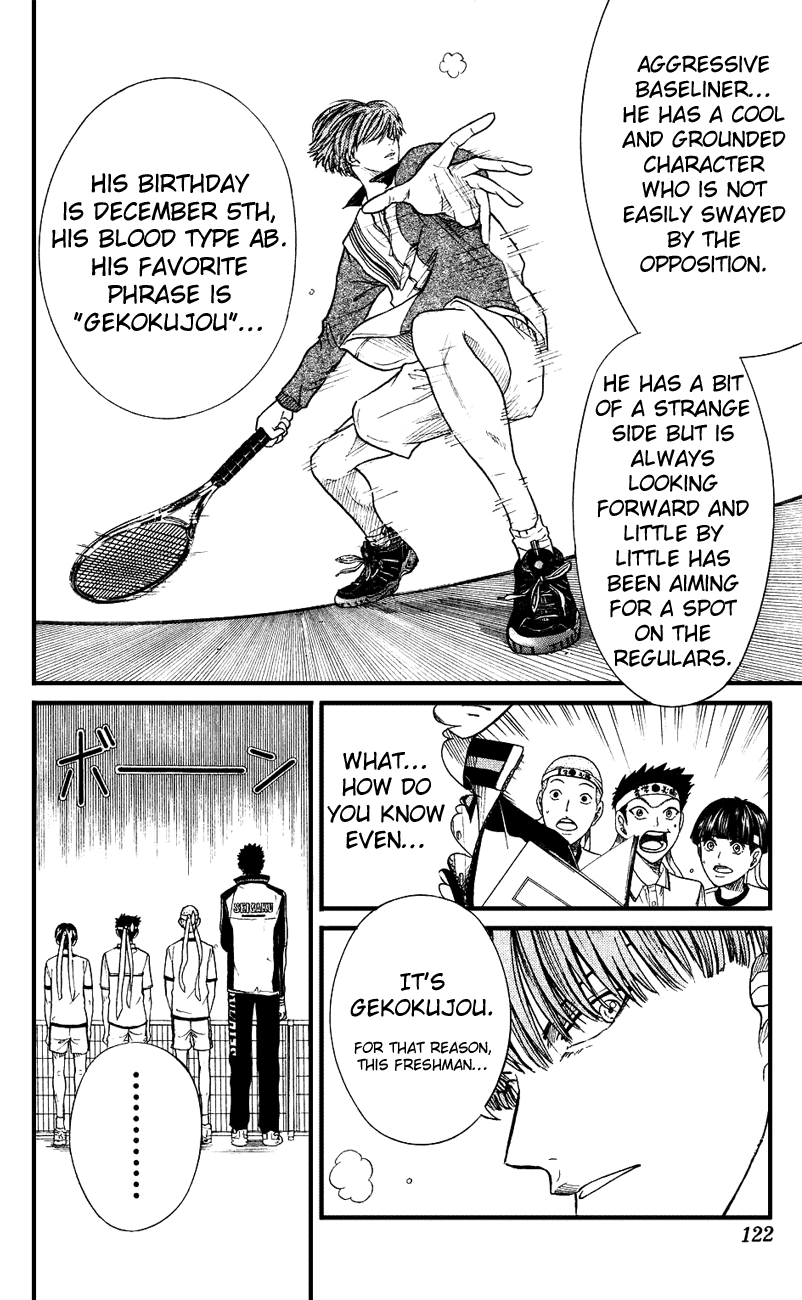 Prince of Tennis Chapter 155 page 15 - Chapter 155: I Like Gekokujou