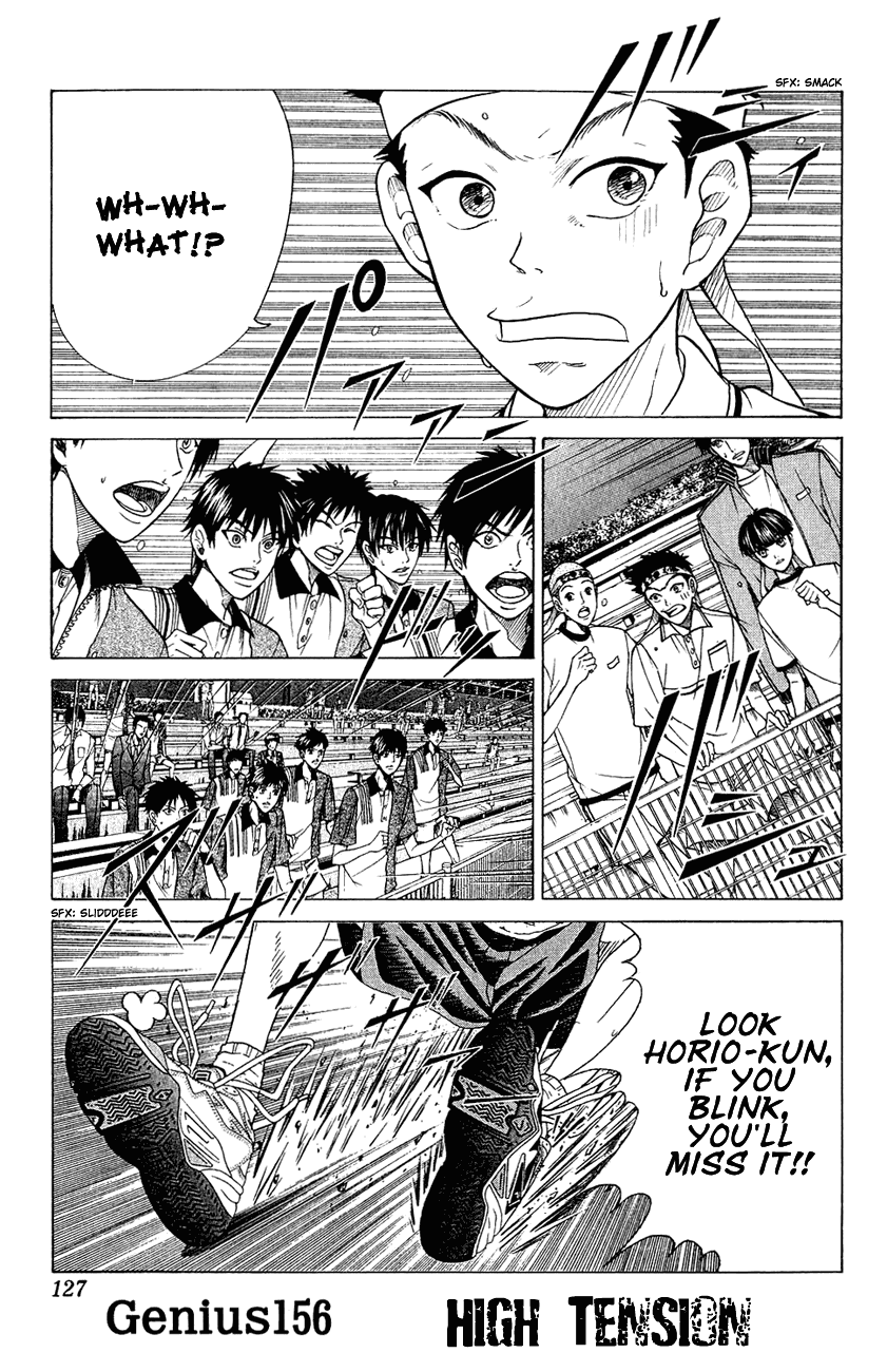 Prince of Tennis Chapter 156 page 1 - Chapter 156: High Tension