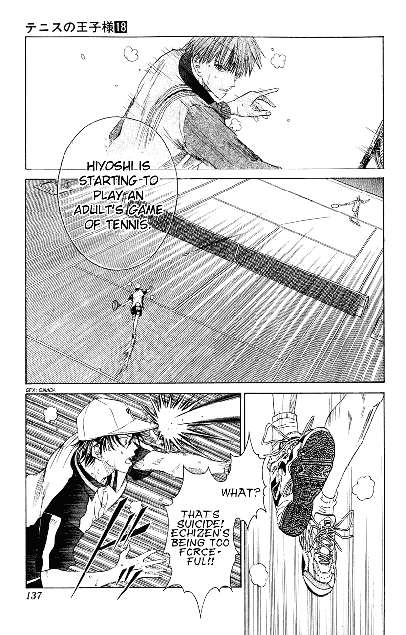 Prince of Tennis Chapter 156 page 10 - Chapter 156: High Tension