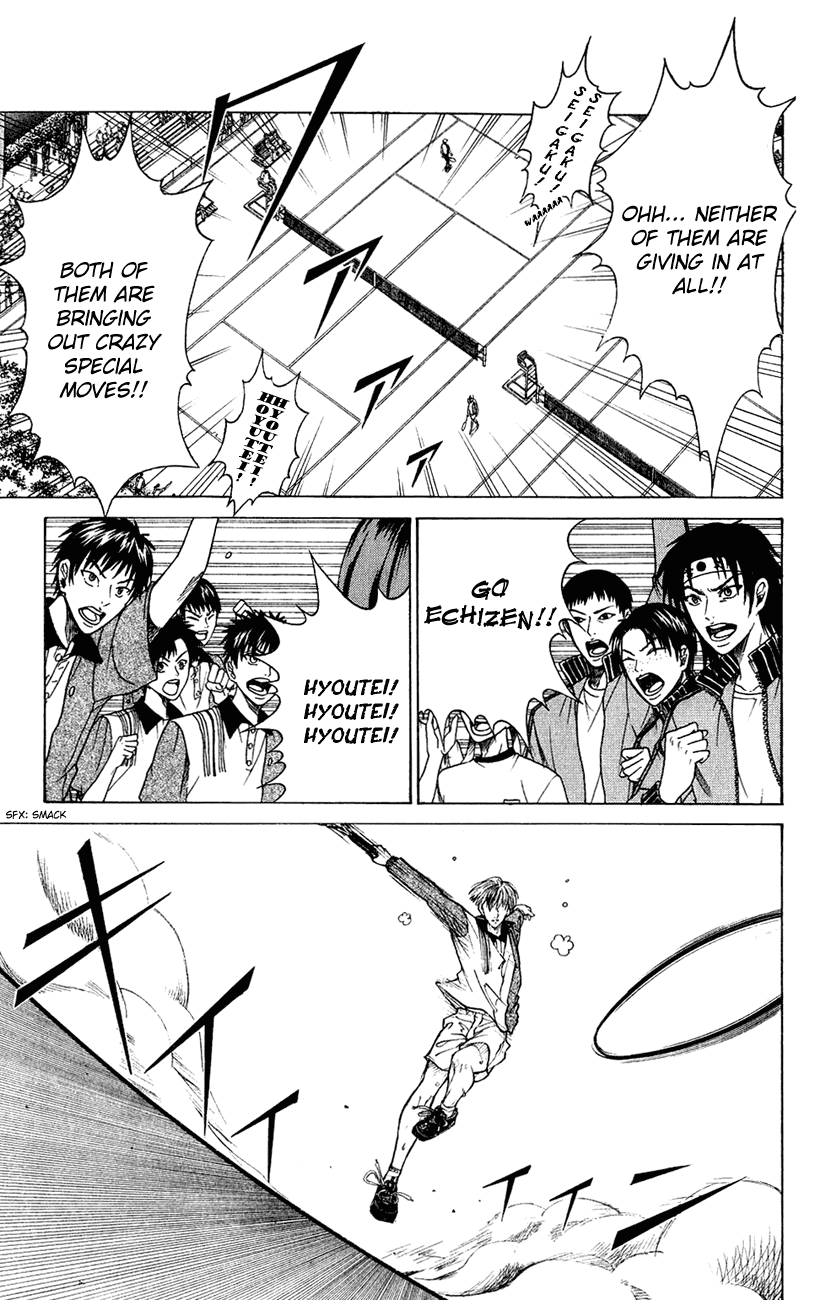 Prince of Tennis Chapter 156 page 4 - Chapter 156: High Tension