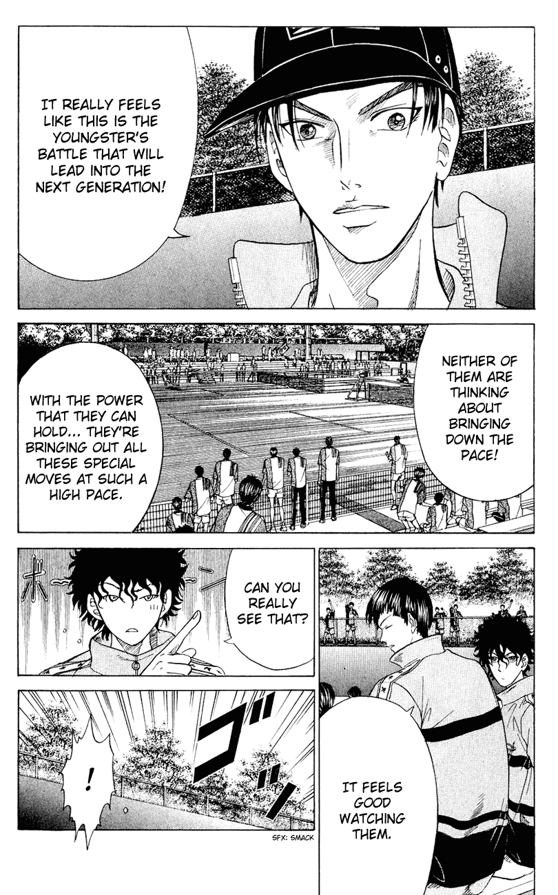 Prince of Tennis Chapter 156 page 5 - Chapter 156: High Tension