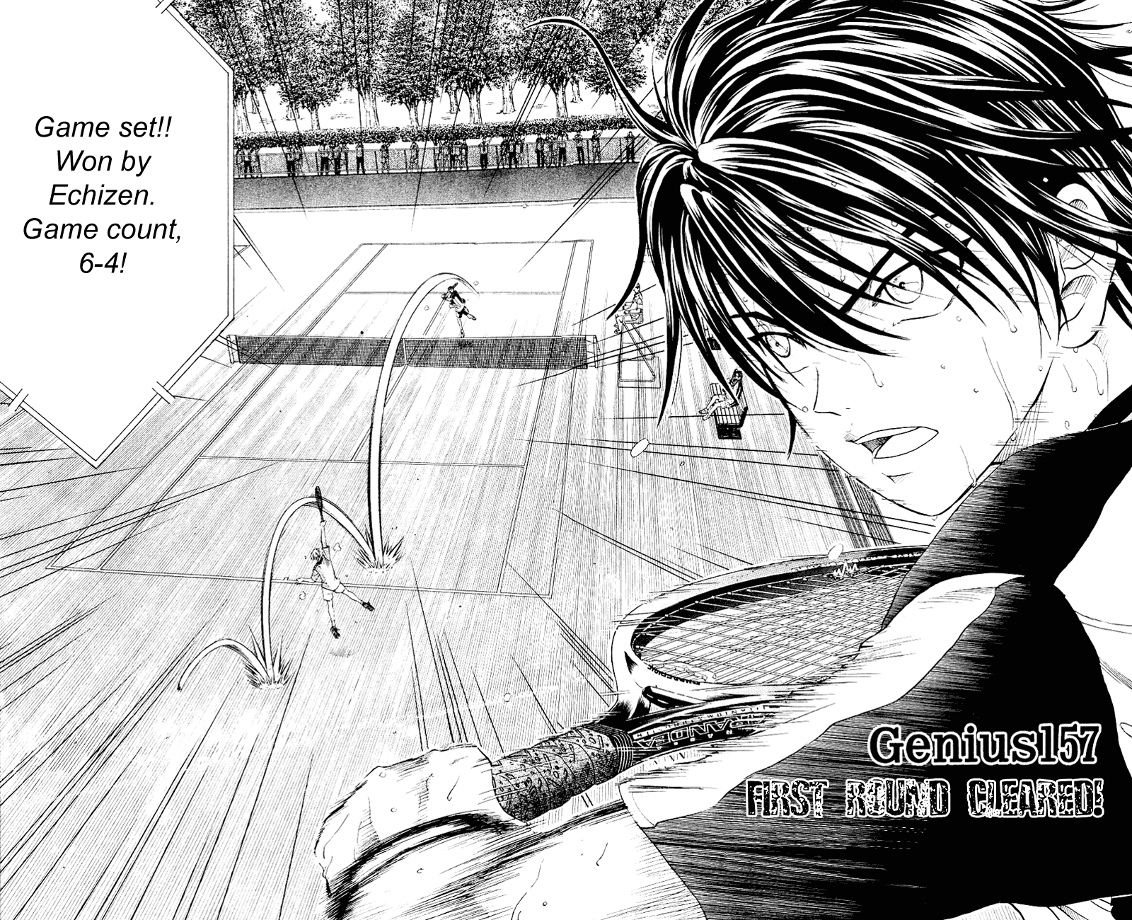 Prince of Tennis Chapter 157 page 2 - Chapter 157: First Round Cleared!