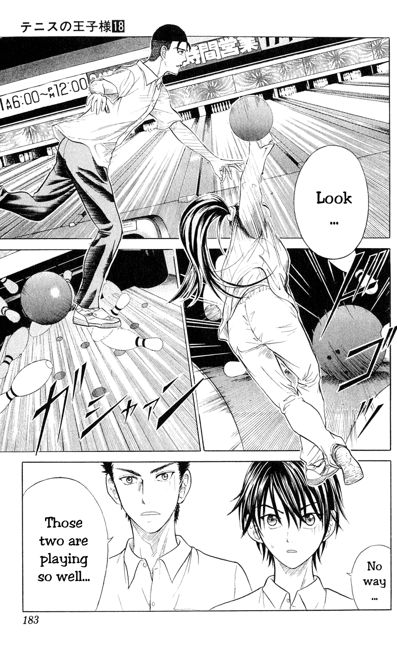 Prince of Tennis Chapter 158 page 18 - Chapter 158: Bowling Go!