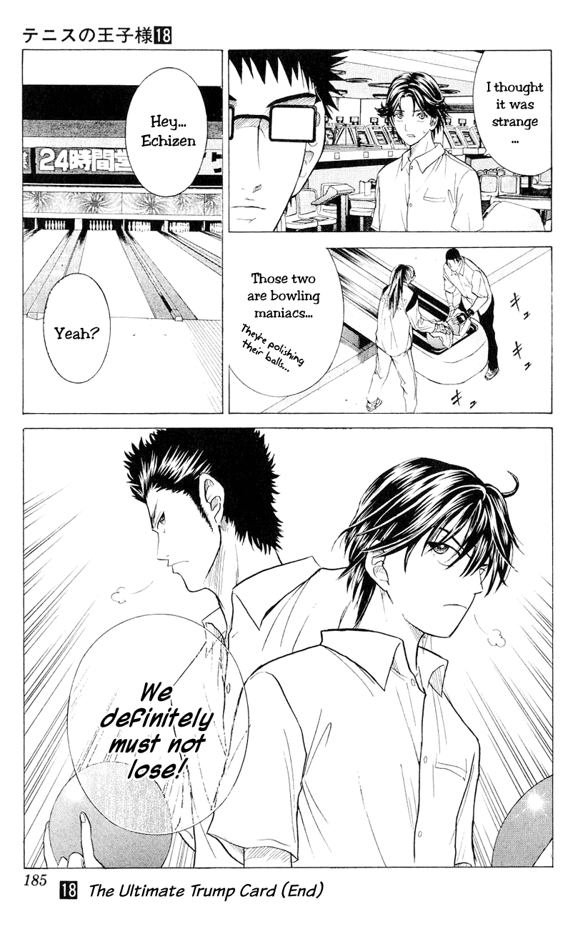 Prince of Tennis Chapter 158 page 20 - Chapter 158: Bowling Go!