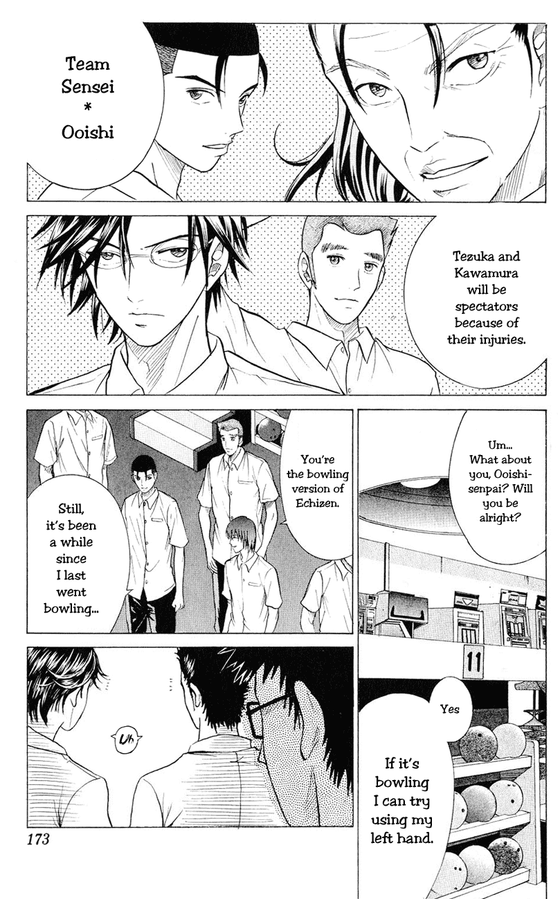 Prince of Tennis Chapter 158 page 8 - Chapter 158: Bowling Go!