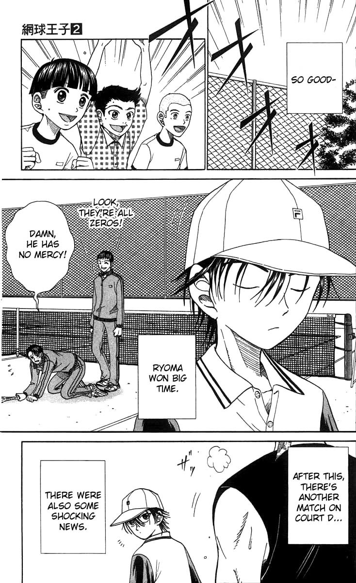 Prince of Tennis Chapter 16 page 16 - Chapter 16: The Cocky Rookie