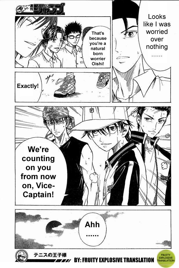 Prince of Tennis Chapter 160 page 19 - Chapter 160: Tezuka's Journey