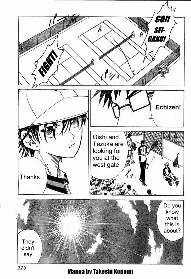 Prince of Tennis Chapter 160 page 3 - Chapter 160: Tezuka's Journey