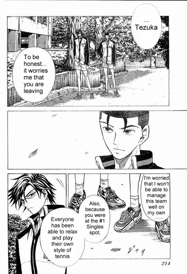 Prince of Tennis Chapter 160 page 4 - Chapter 160: Tezuka's Journey