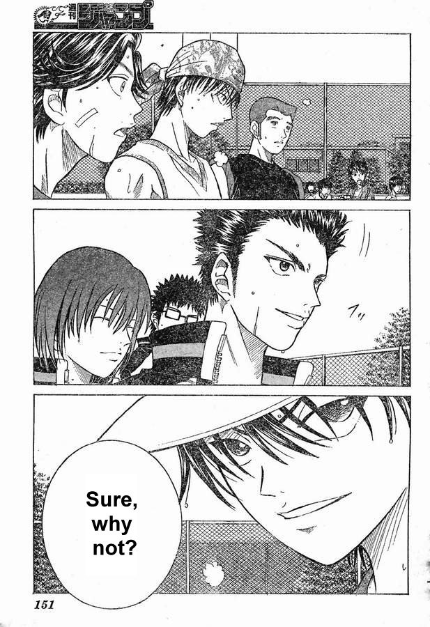 Prince of Tennis Chapter 161 page 13 - Chapter 161: The New Oishi Regime