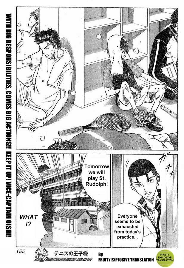 Prince of Tennis Chapter 161 page 17 - Chapter 161: The New Oishi Regime